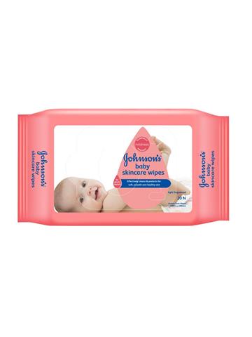 Johnson's Baby Skincare Wipes (20 cloth wipes)