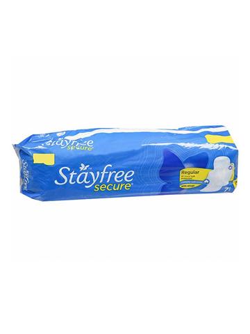 Stayfree Secure (Cottony Soft) Regular With Wings 7 Pads