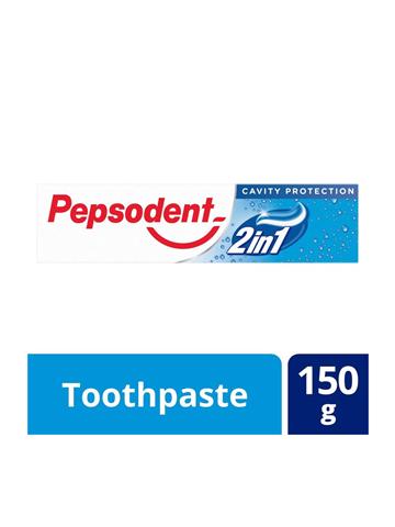 Pepsodent 2 In 1 Cavity Protection (150g)