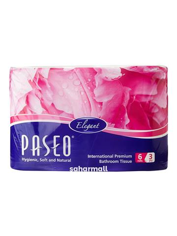 Paseo Elegant Bathroom Tissue 6 rolls  3 ply