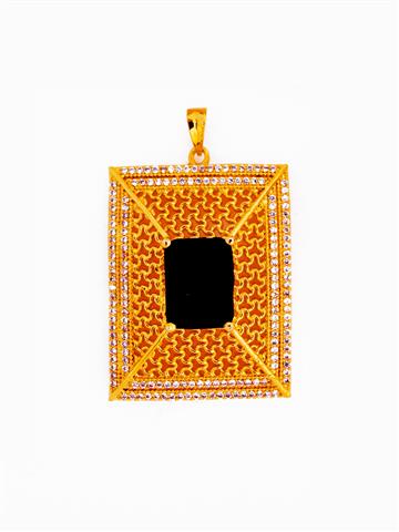 Pendent Set with Ring Big Square