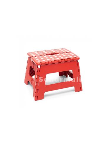 Buy Dots Folding Step Stool Small Red Online on Discounted Price