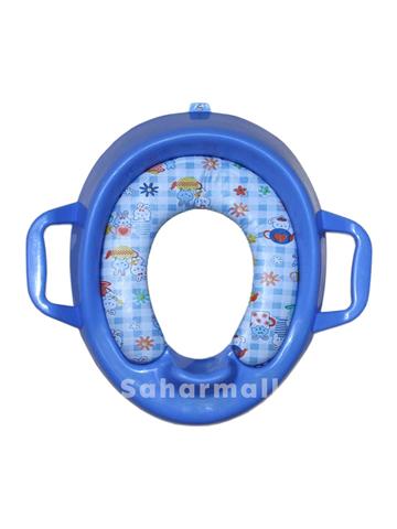Soft Cushion Comfortable Potty Trainer Seat for Potty Training Seat with Support Handles for Kids