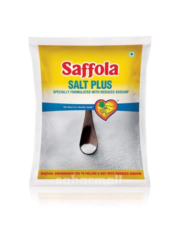 Saffola Salt Plus, Less Sodium, 1kg Pack