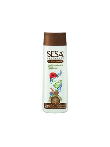 Sesa Ayurvedic  Strong Roots Hair Strengthening Shampoo + Conditioner 100ml