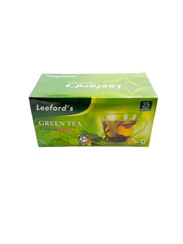Leefords Green Tea Evergreen Regular 25 infused green tea bags