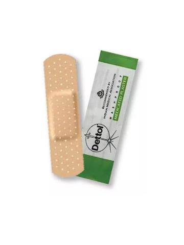 Dettol Medicated Plaster Washproof 1N Strip - Band Aid