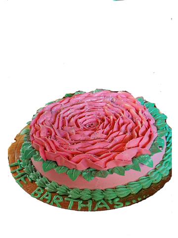  Special rose cake by designercakes