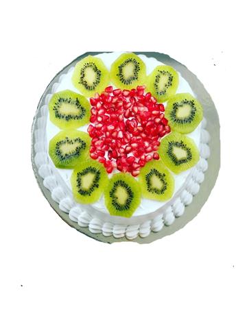 Customised kiwi fruit cake by designercakes