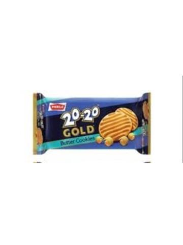 Parle 20-20 Gold Butter Cookies Biscuit 52.5g+22.5gExtra=75g