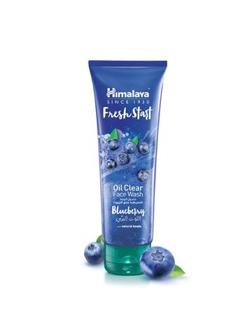 Himalaya Fresh Start Oil Clear Facewash Blueberry with natural beeds (100ml)