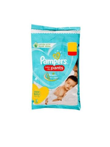 Pampers Baby Dry Pants For New Baby 2 Pants 