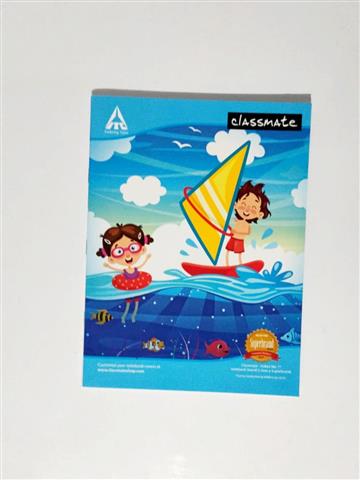 Classmate Crownsize 120 Pages Square Rule size:24*18cm (02000968)