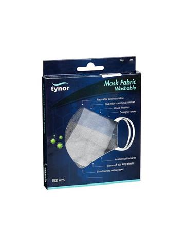 Tynor Mask Fabric Washable pack of 3