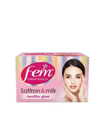 Fem Fairness Naturals Safron Cream Bleach 40g