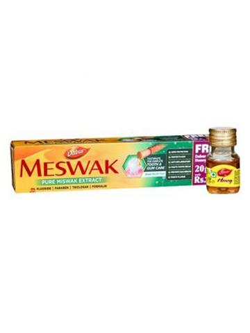 Dabur Meswak Toothpaste 200gm With FREE Dabur Honey20g